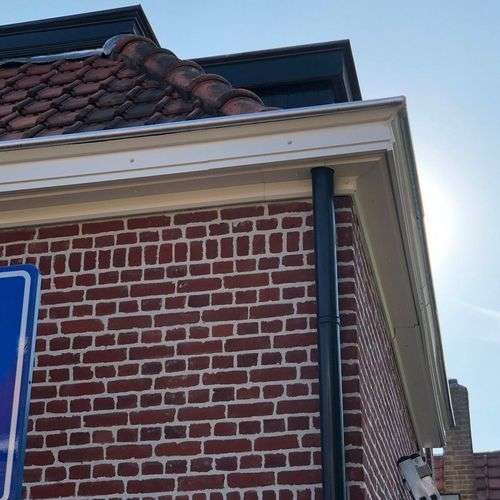 Foto van dakgoot in Didam
