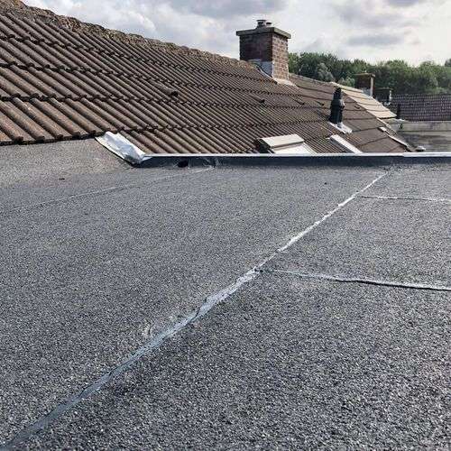 Nieuw plat dak gelegd in Didam